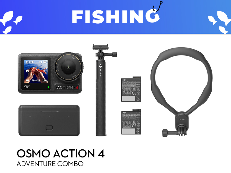 Osmo Action 4 Fishing Bundle